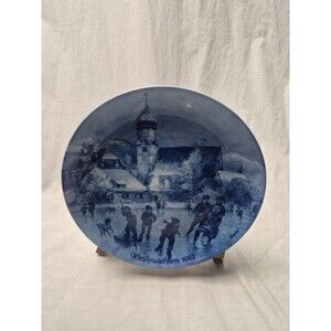 Berlin Designs Christmas Plates (West Germany)1982-Wasserburg